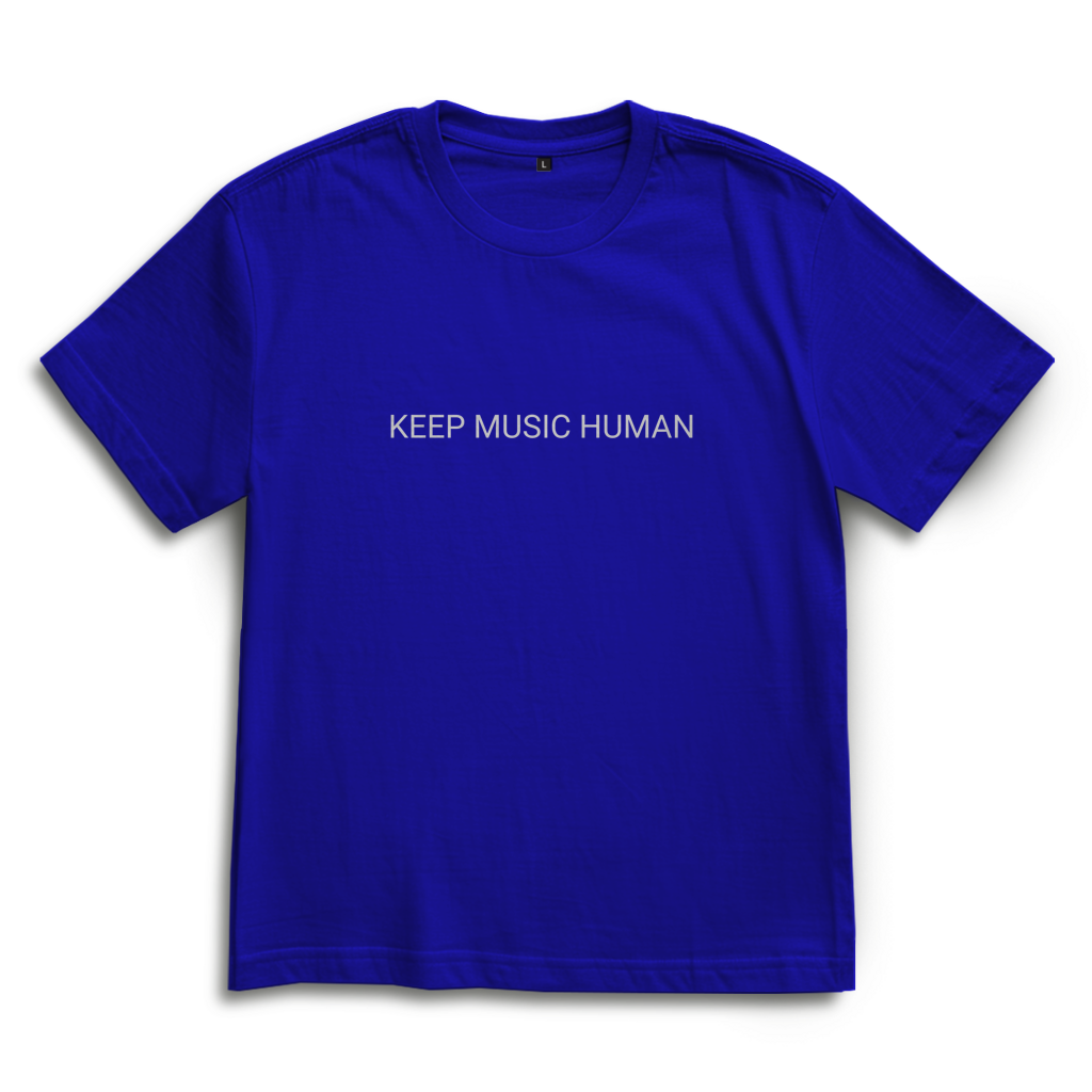 Keep Music Human - Oversized T-Shirt