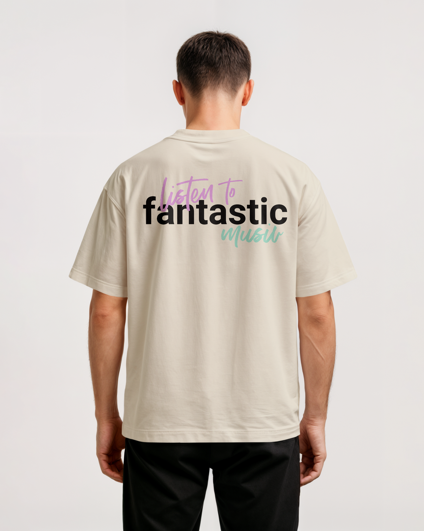 LISTEN TO - Oversized Shirt