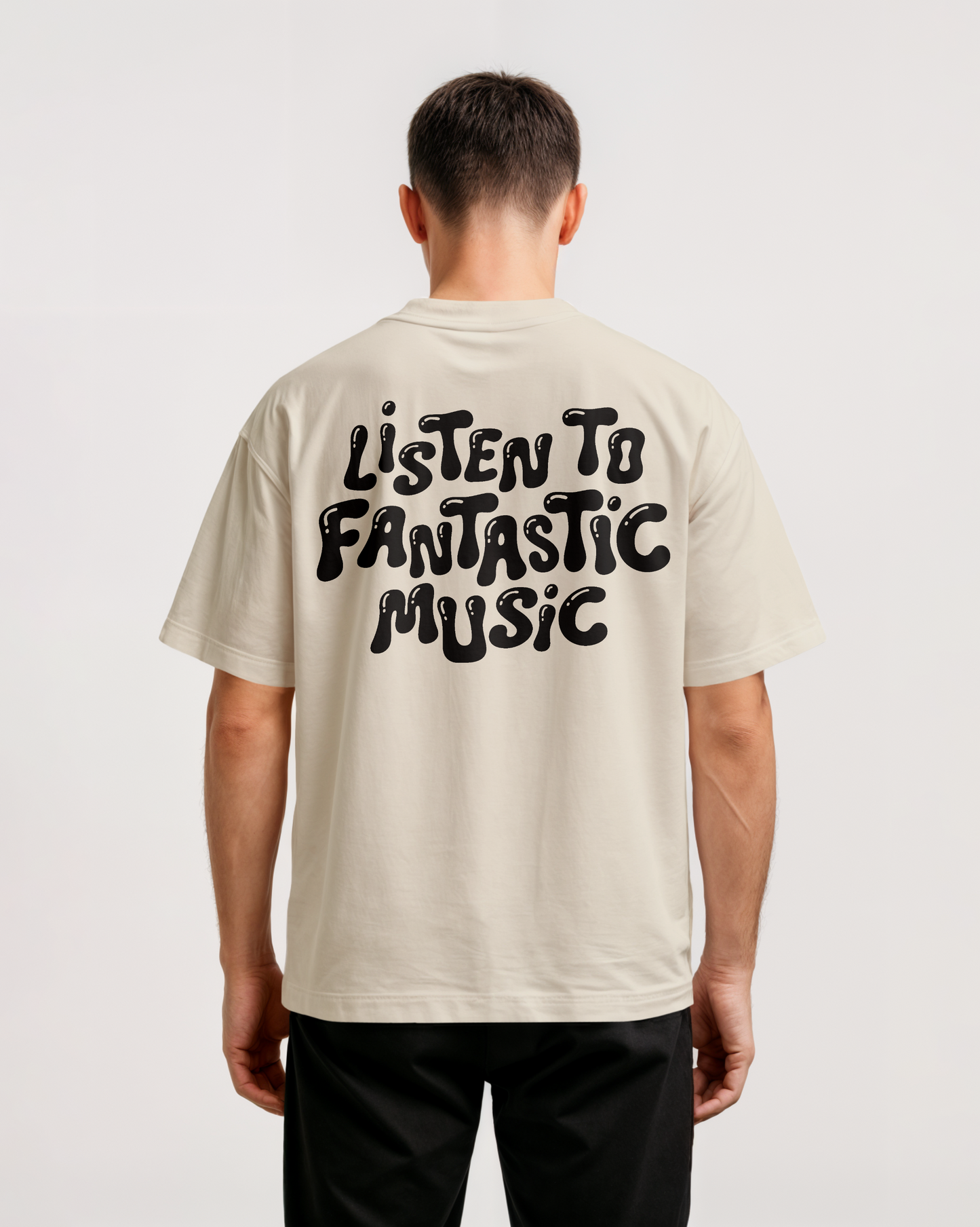 LISTEN TO - Oversized Shirt