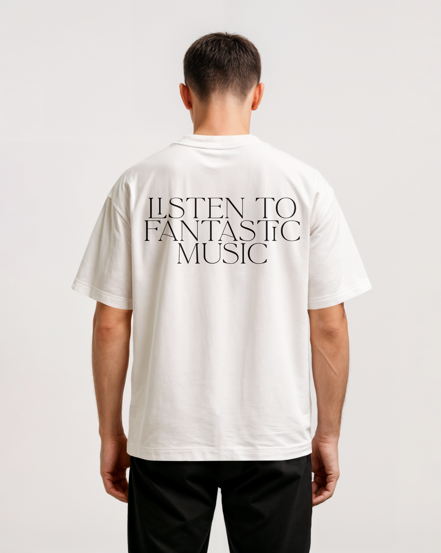 LISTEN TO - Oversized Shirt