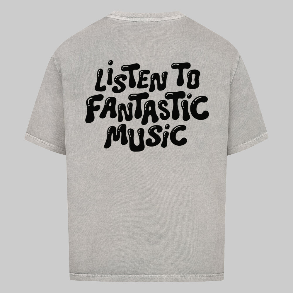 LISTEN TO - Oversized Shirt