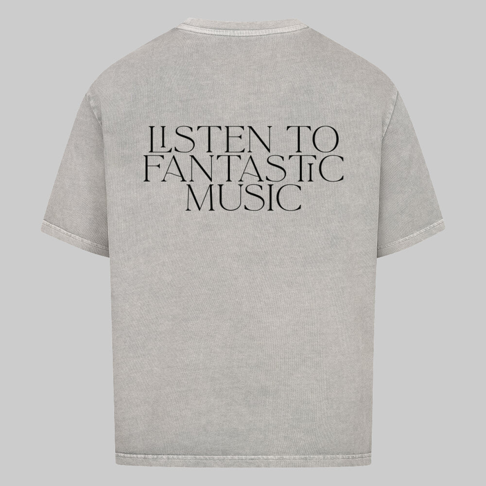 LISTEN TO - Oversized Shirt