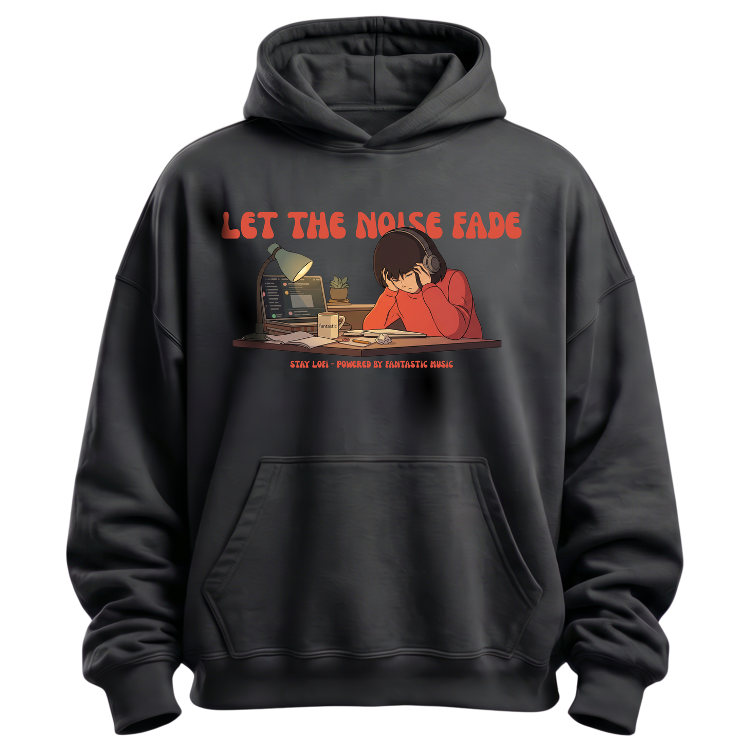 Let the noise fade - Oversize Hoodie