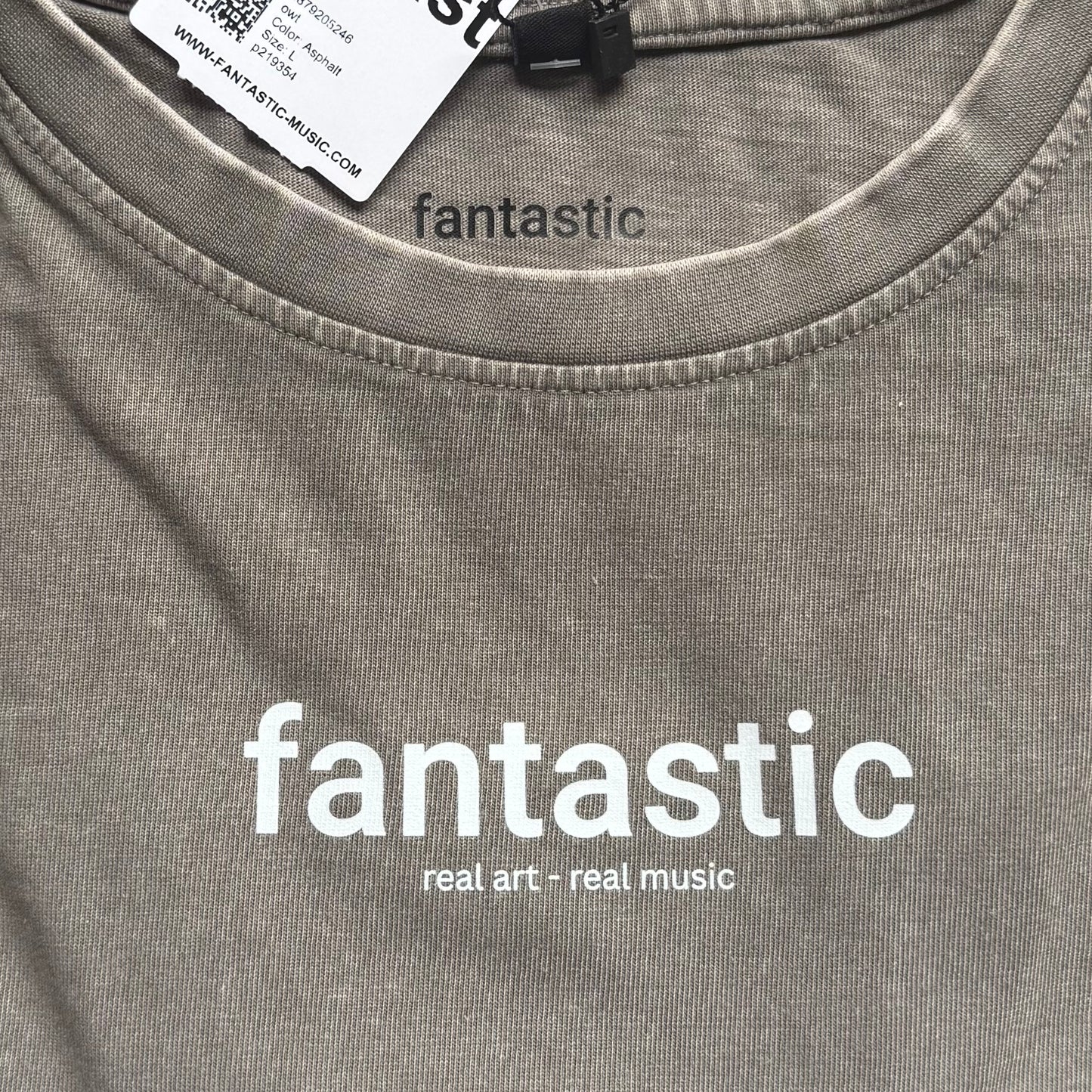 Real Art - Real Music - Oversize Washed T-Shirt