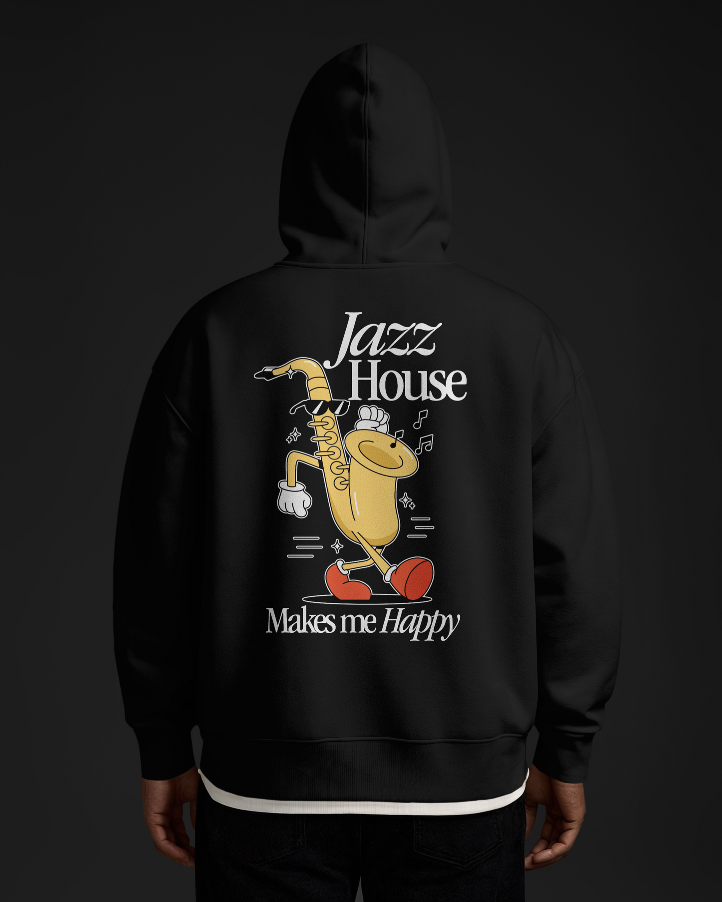 Jazz House - Oversized Hoodie
