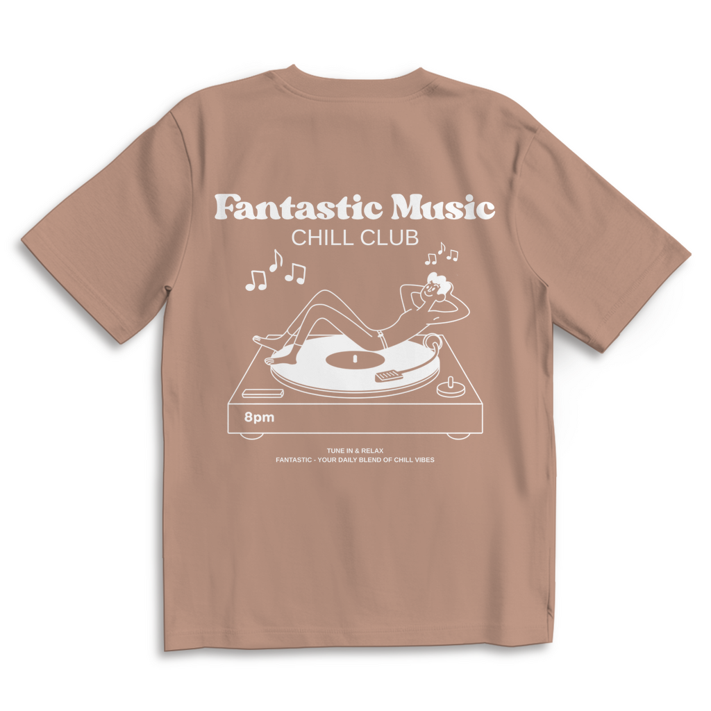 Chill Club Vinyl - Oversized Shirt