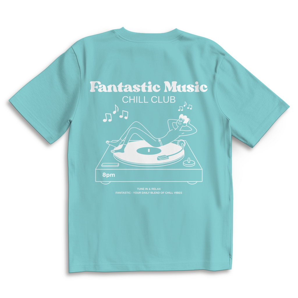 Chill Club Vinyl - Oversized Shirt