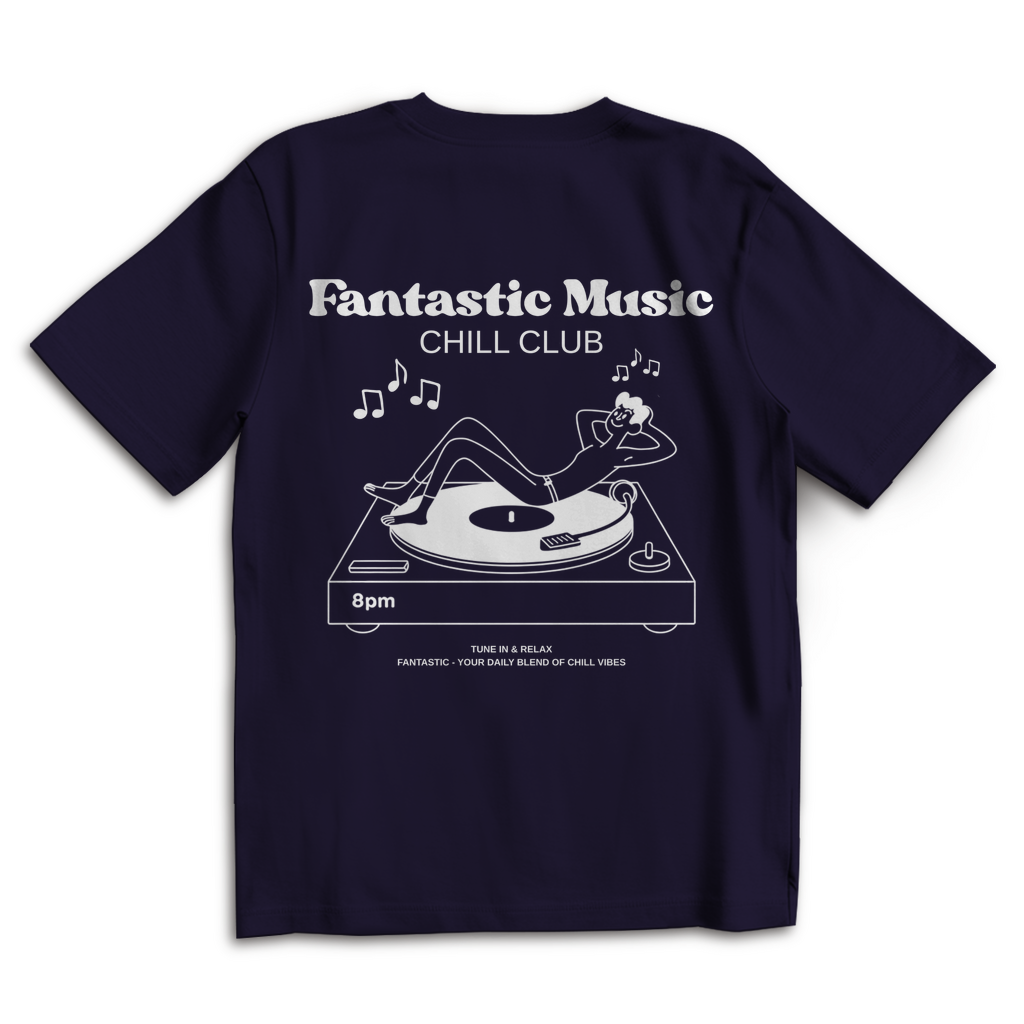 Chill Club Vinyl - Oversized Shirt