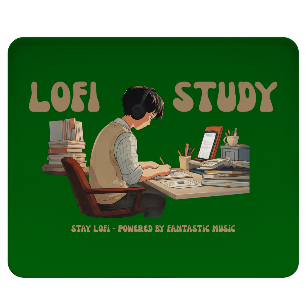 Lofi Study - Mousepad