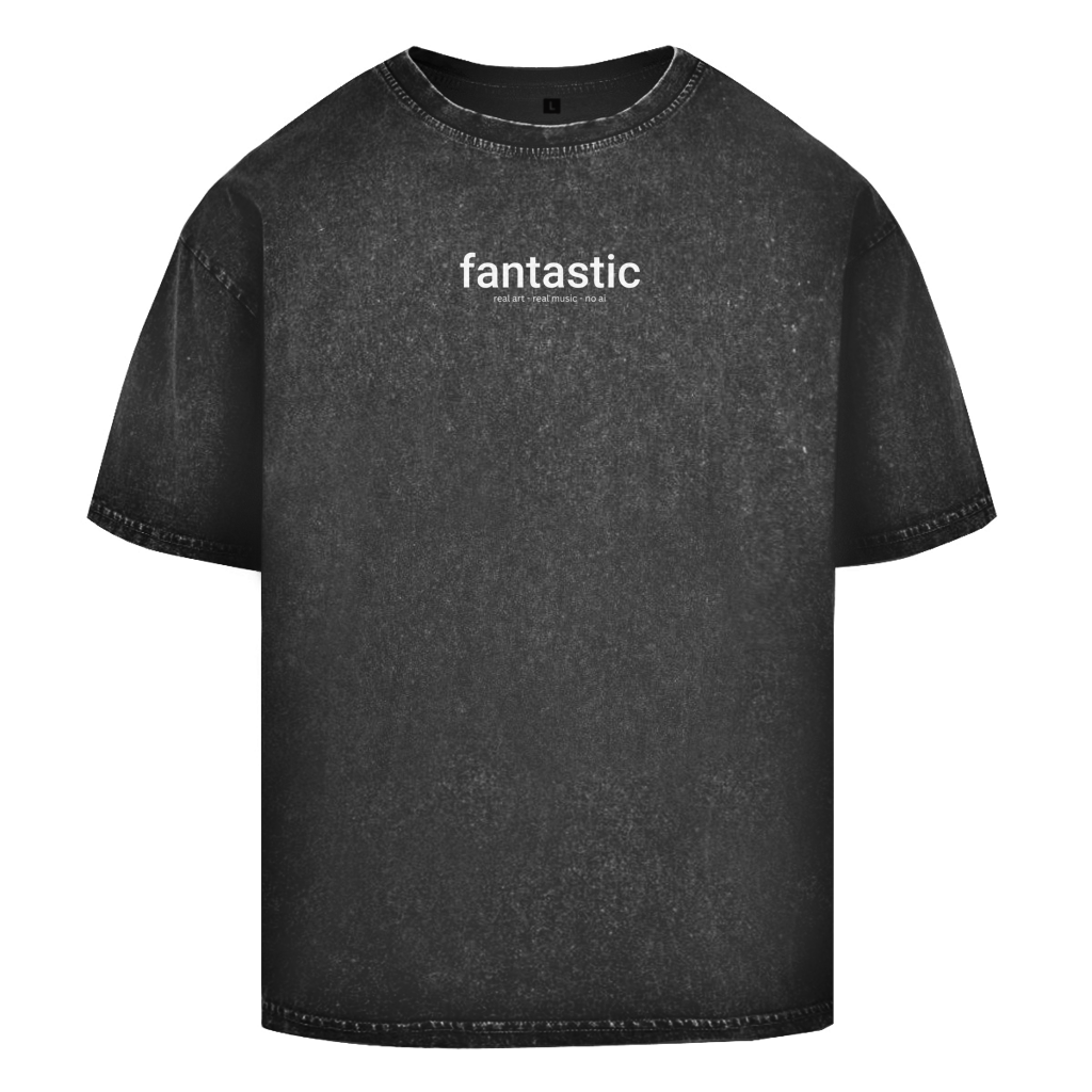 Real Art - Real Music - No AI - Oversized T Shirt