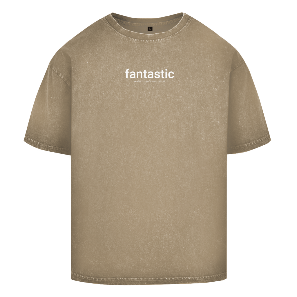 Real Art - Real Music - No AI - Oversized T Shirt