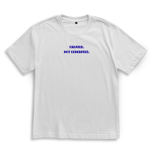 Created. Not Generated - Oversized T-Shirt