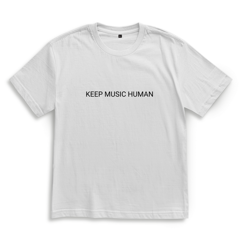 Keep Music Human - Oversized T-Shirt