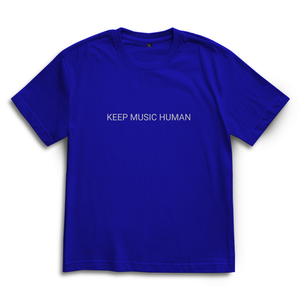 Keep Music Human - Oversized T-Shirt