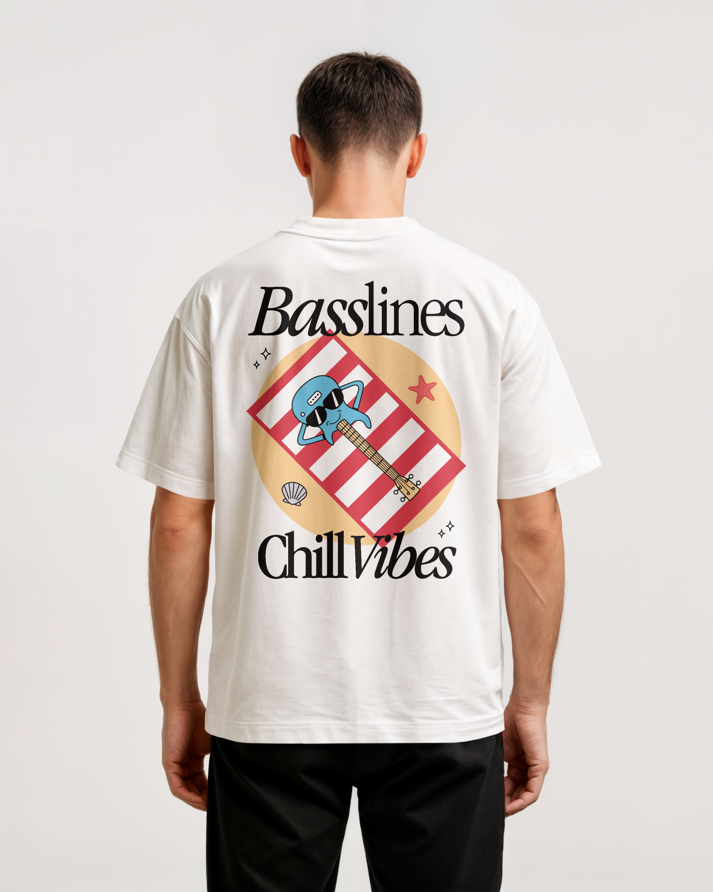 Basslines Chill Vibes - Oversized Shirt