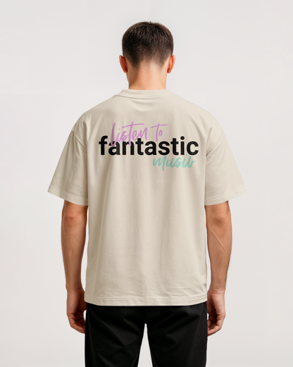LISTEN TO - Oversized Shirt