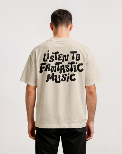LISTEN TO - Oversized Shirt