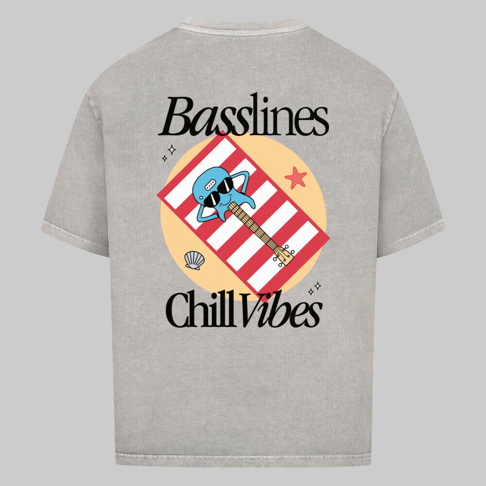 Basslines Chill Vibes - Oversized Shirt