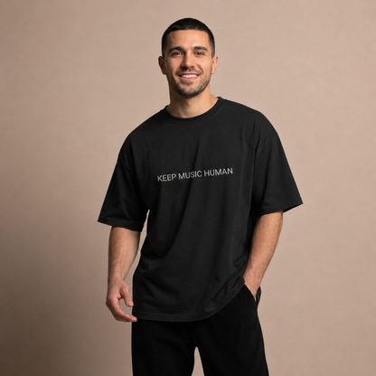 Keep Music Human - Oversized T-Shirt