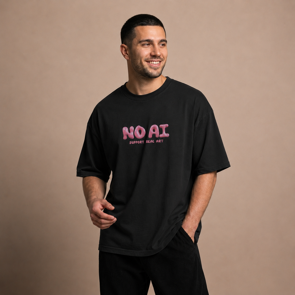 NO AI - Oversized T-Shirt