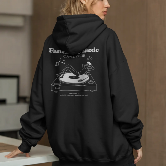 Chill Club Vinyl - Oversized Hoddie