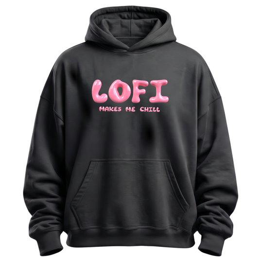 lofi makes me chill - Oversize Hoodie