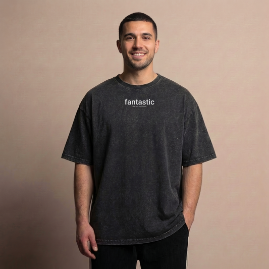 Real Art - Real Music - Oversize Washed T-Shirt