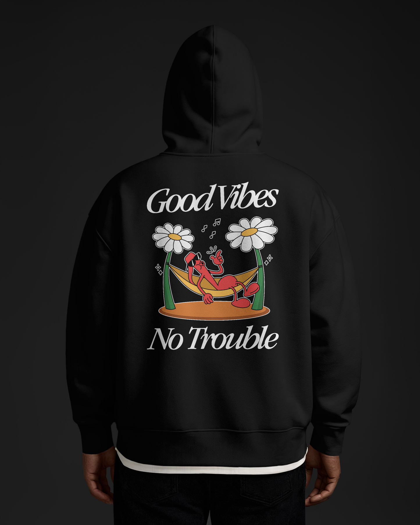 Good Vibes - Oversized Hoodie