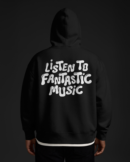 LISTEN TO - Oversized Hoodie
